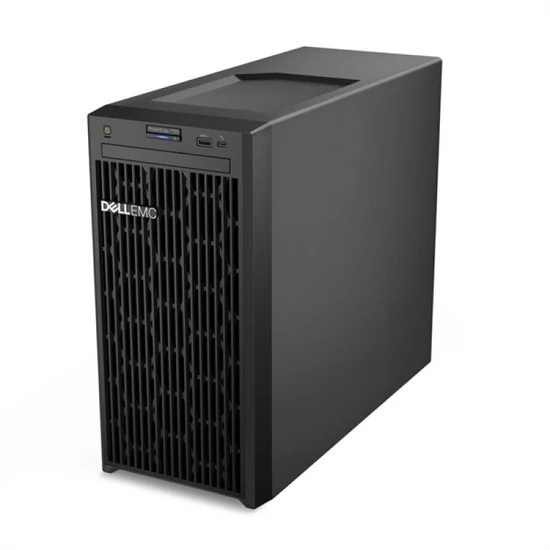 DELL PES-T150 PowerEdge T150 torony szerver; Intel Xeon processzor; 16GB; 1TB HDD; 3 év helyszíni ga