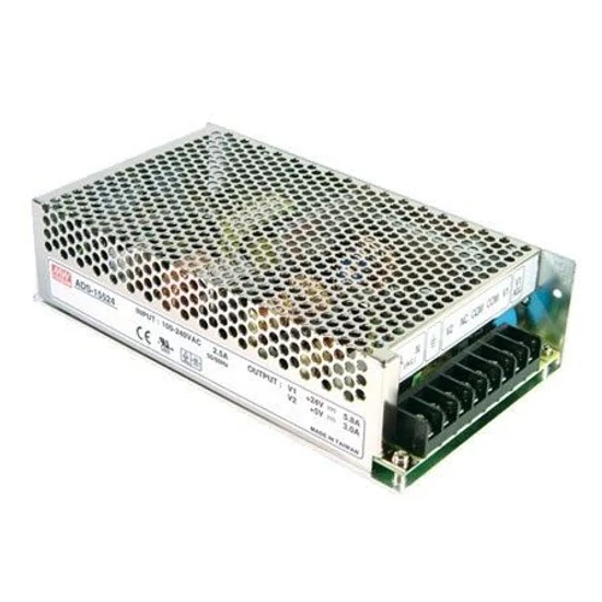 Mean Well AD-155A akkumulátortöltős Tápegység, 12 V DC, 151,55 W
