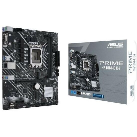 ASUS PRIME H610M-D D4 Alaplap - Intel s1700
