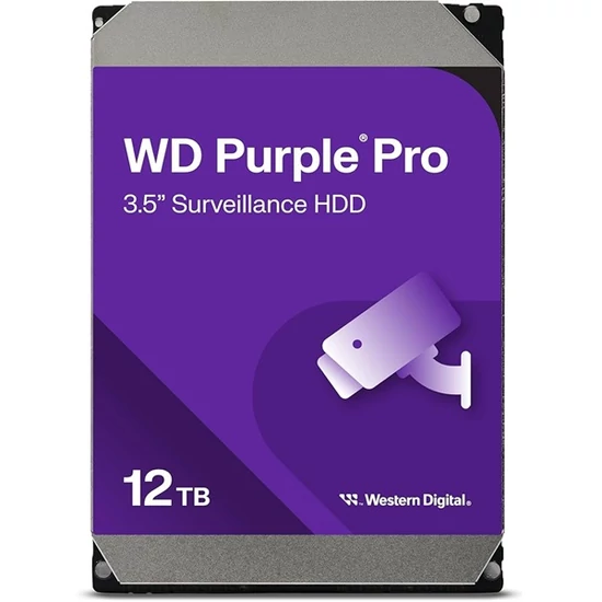 WESTERN DIGITAL WD122PURP Belső HDD 3.5" 12TB