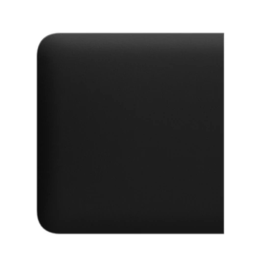 AJAX SIDEBUTTON-1GANG-2WAY-BLACK SideButton szélső kapcsoló sorolókeretbe; alternatív; 1 gomb; feket