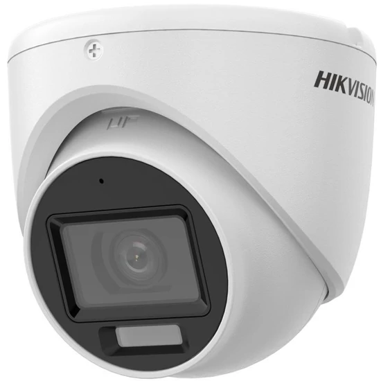 HIKVISION DS-2CE76D0T-EXLMF (2.8mm) 2 MP fix THD turret kamera; IR/láthatófény; TVI/AHD/CVI/CVBS kim