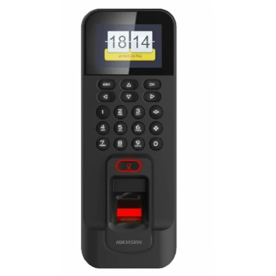 HIKVISION DS-K1T804BEF Beléptető vezérlő terminál; ujjnyomat- és EM hitelesítéssel; Wiegand kimenet
