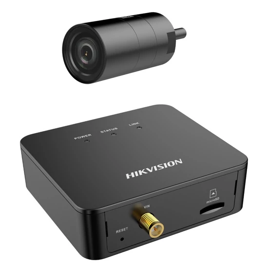 HIKVISION DS-2CD6445G1-30 (4mm)8m 4 MP WDR rejtett IP kamera 1 db befúrható kamerafejjel; riasztás I
