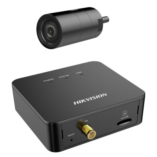 HIKVISION DS-2CD6445G1-30 2m 4 MP WDR rejtett IP kamera 1 db befúrható kamerafejjel; riasztás I/O; hang I/O