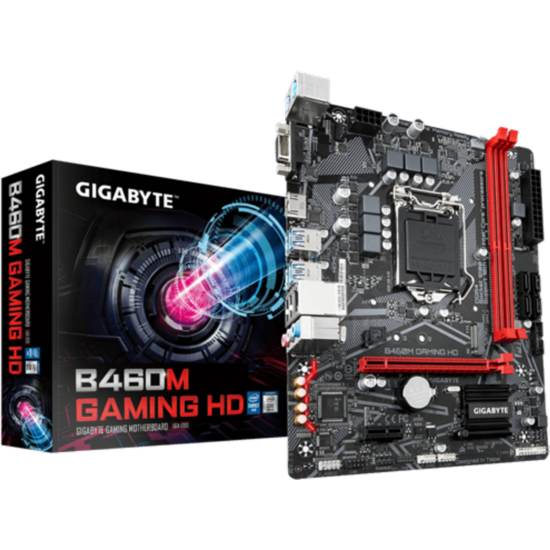 GIGABYTE B460M GAMING HD Alaplap - Intel s1200