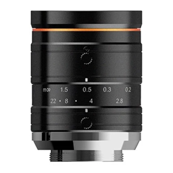 HIKROBOT MVL-KF3528M-12MPE Objektív; 35 mm fix fókusztávolság; 12 MP; F2.8-F22; 1.1"; C-menet