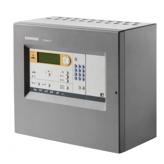 SIEMENS FC361-ZA Cerberus FIT 1 hurkos tűzjelző központ; önálló működésű; max. 126 cím; komfort ház