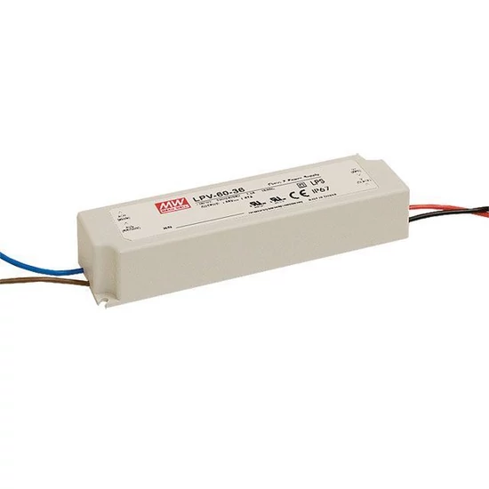 Mean Well LPV-60-12 Tápegység, 12 V DC, 60 W