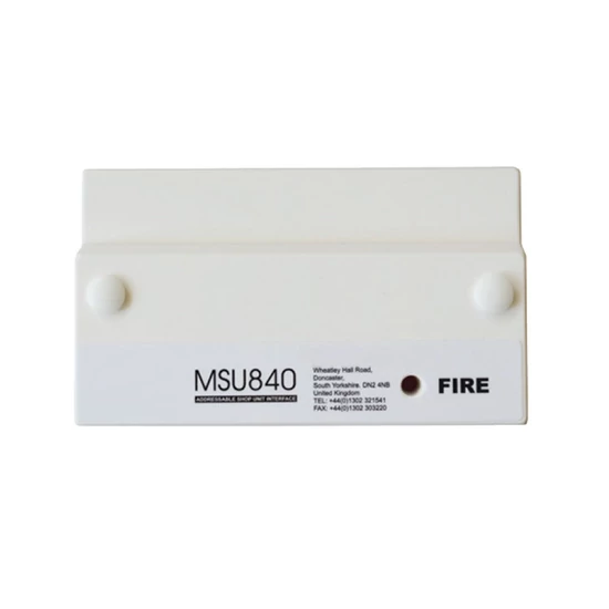 Cooper MSU840 Shop monitor egység (hagyományos hurokillesztő és hangjelző vezérlő Modul)