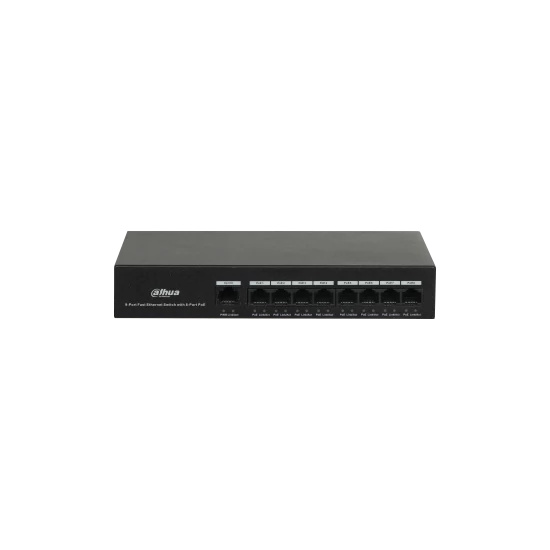 Dahua PFS3009-8ET-65 PoE switch, 9 port