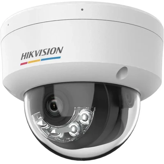 HIKVISION DS-2CD1127G2H-LIU (2.8mm) 2 MP fix ColorVu IP dómkamera; IR/láthatófény; beépített mikrofo
