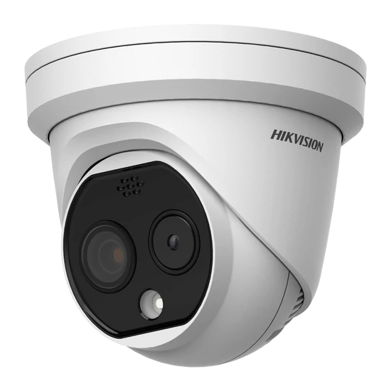 HIKVISION DS-2TD1228T-3/QA Hőkamera, Bispektrális turret, 256x192, Tűz specifikus, 3,1 mm, Fény és h