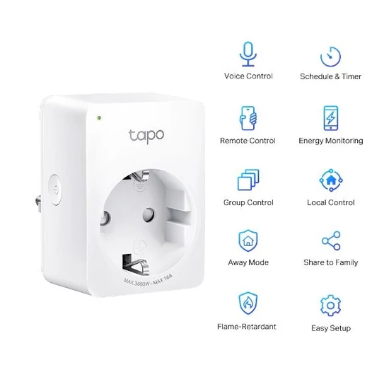 TP-Link Tapo P110 Okos Wi-Fi-s Dugalj