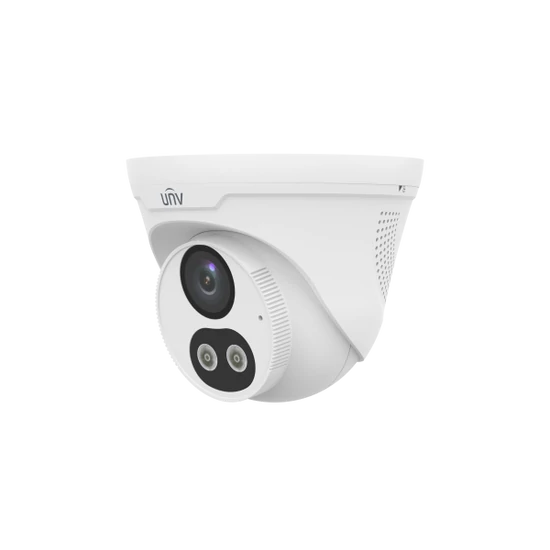 UNIVIEW IPC3614LE-ADF28KC-DL IP Turret kamera, 4MP, Objektív: Fix, IR és Fehér LED, 30m