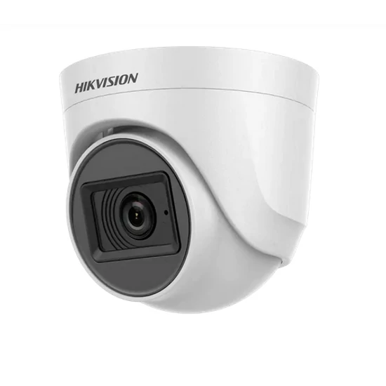 HIKVISION DS-2CE76H0T-ITPFS (2.8mm) 5 MP THD fix EXIR turret kamera; TVI/AHD/CVI/CVBS kimenet; mikro