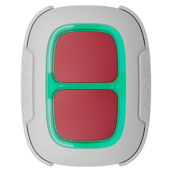 AJAX DOUBLEBUTTON-G3-WHITE DoubleButton G3 távirányító; kétcsatornás; Grade 3; fehér