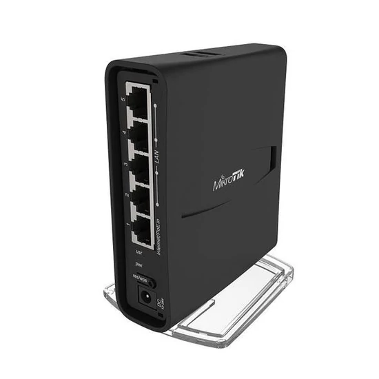 MIKROTIK hAP ac2 RBD52G-5HacD2HnD-TC with 716MHz CPU, 128MB RAM, 5 x Gbit LAN, built-in 2.4Ghz 802.1