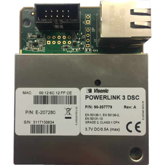 DSC WP POWERLINK3 Ethernet modul WP80x0 központhoz