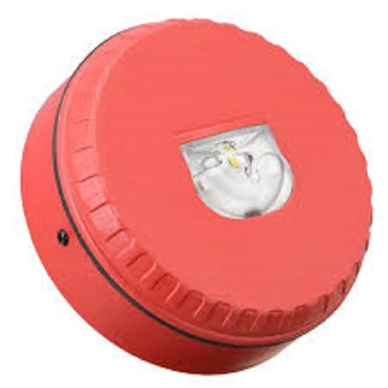EATON 812013FULL-0114X -COOPER Solista LX Fali fényjelző, alacsony profil, piros
