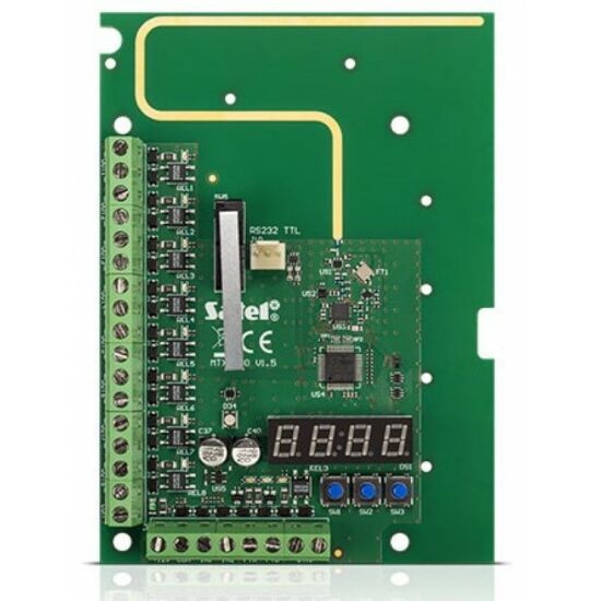 SATEL MTX-300 433 MHz MICRA vezérlőegység, amely lehetővé teszi MICRA eszközök bármely riasztóhoz való illesztését