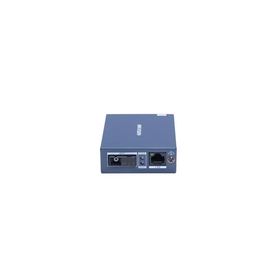 HIKVISION DS-3D01R-A(B) Optikai - RJ45 jelátalakító vevő, 100Mbps, 20km hatótáv