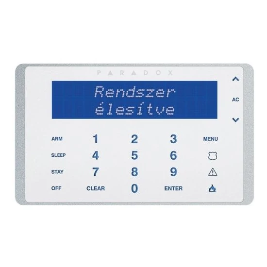 Paradox K656 W LCD kezelő
