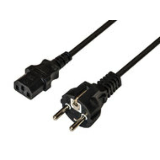 GYK1302 Hálózati kábel C13, 1,8m Standard