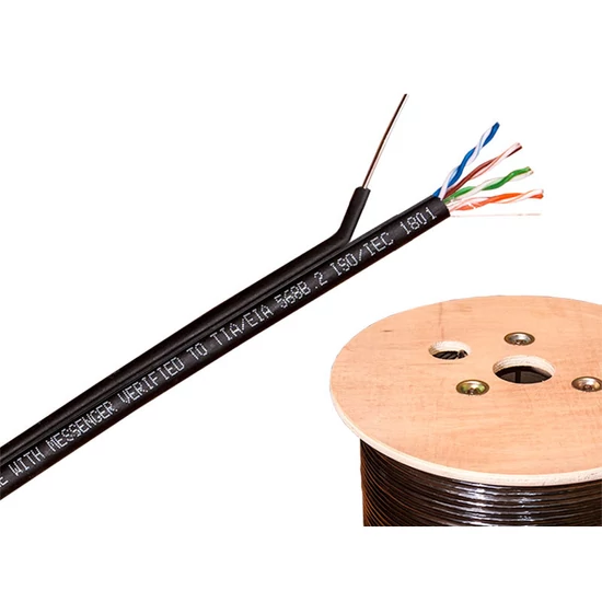 UTK5816 UTP KÜLTÉRI LÉG KÁBEL CAT5E CU PE 500M/DOB, 27KG