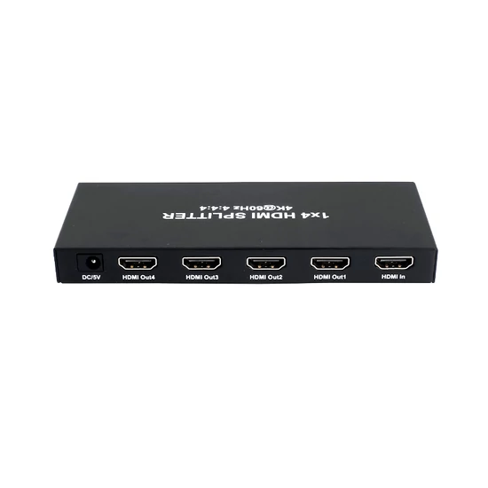 VADH4-4K-E HDMI distributor amplifier 4, 4K 60Hz. EDID menedzsmenttel